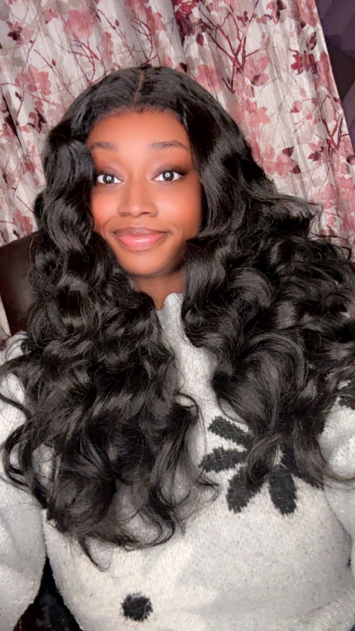 Sensationnel Kinky Edges Textured Lace Wig - Y-Part Kinky Loose Wand Curl 24"