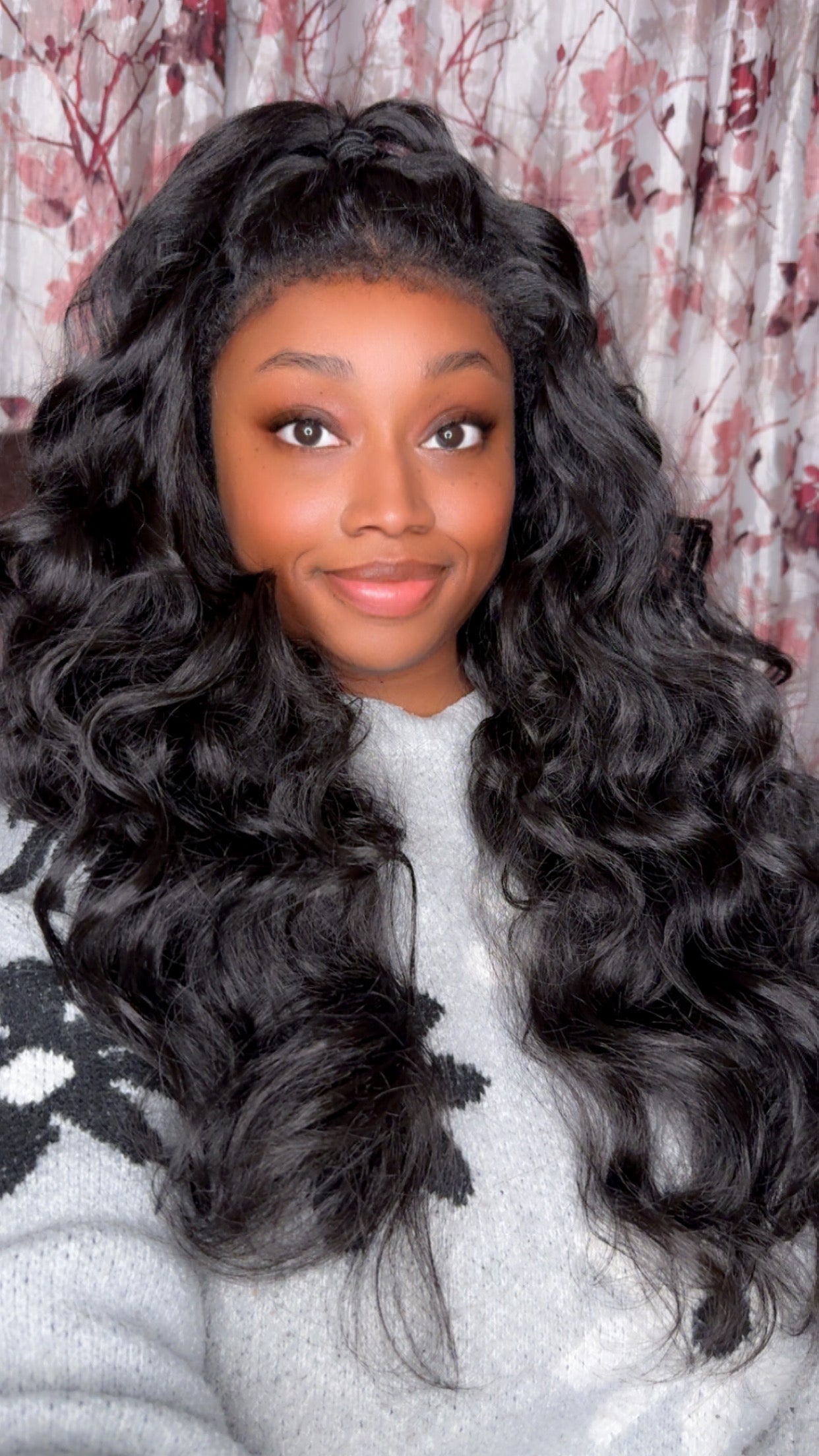 Sensationnel Kinky Edges Textured Lace Wig - Y-Part Kinky Loose Wand Curl 24"