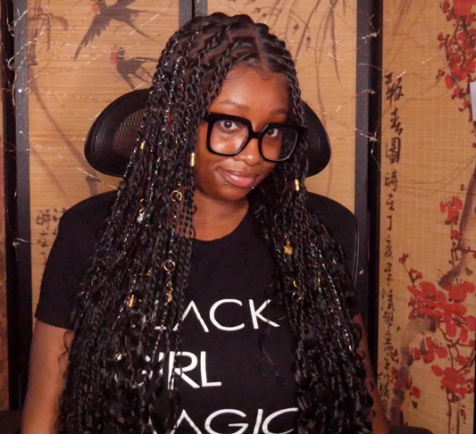 Fabelle Boho Senegalese Twists Full Lace Wig