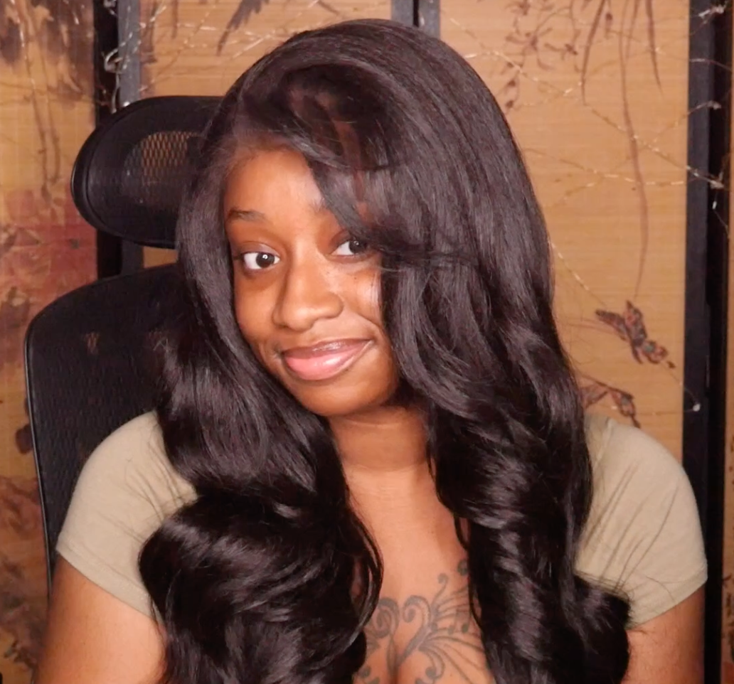 Shake-N-Go Snatched Glueless Synthetic Lace Front Wig - Galina